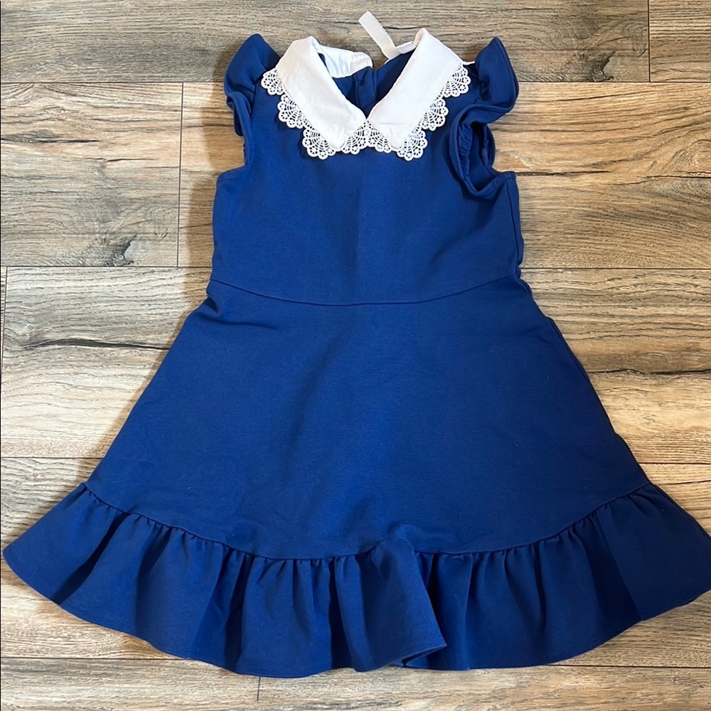 Janie and Jack White Collar Dress